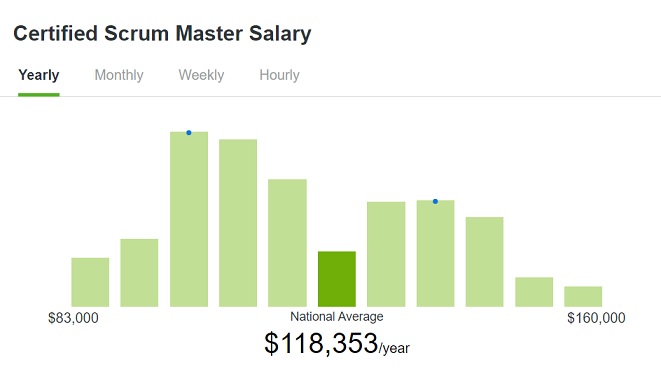 CSM Average Annual Salary in the United States