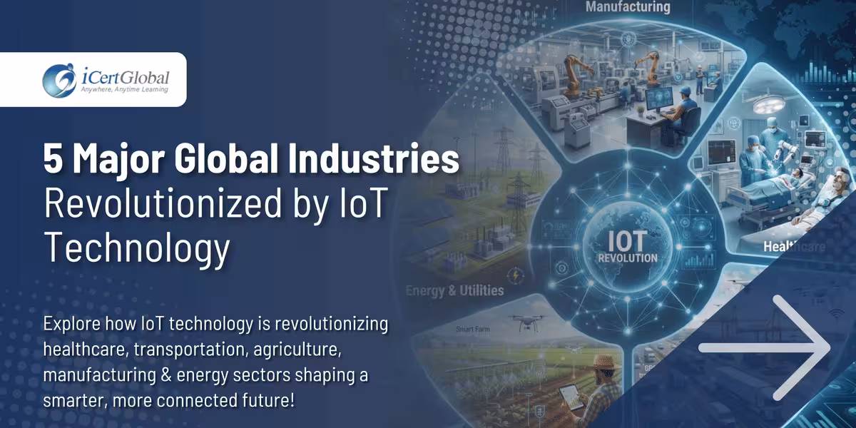 5 Major Global Industries Revolutionized by IoT Technology