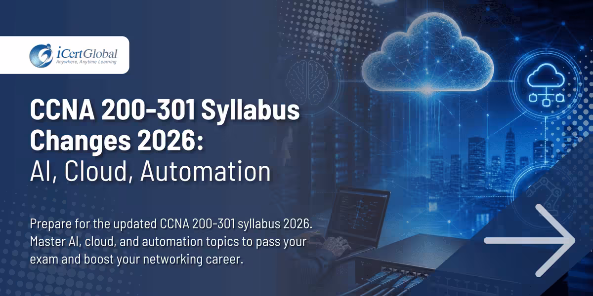 CCNA 200-301 Syllabus Changes 2026: AI, Cloud, Automation