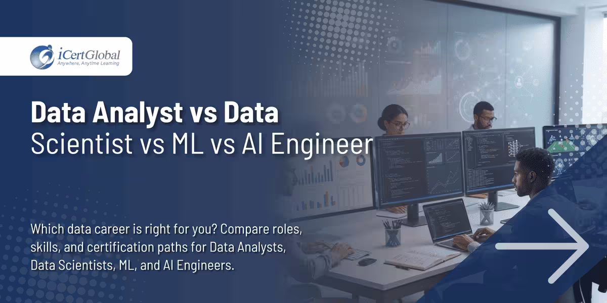 Data Analyst vs Data Scientist vs ML vs AI Engineer