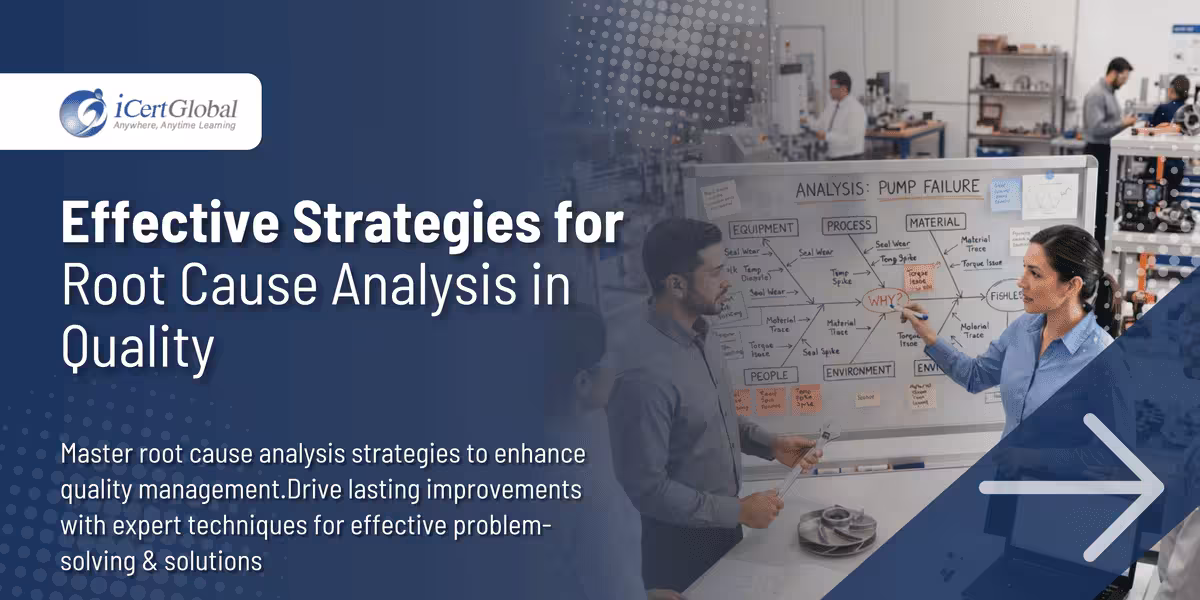 Effective Strategies for Root Cause Analysis in Quality