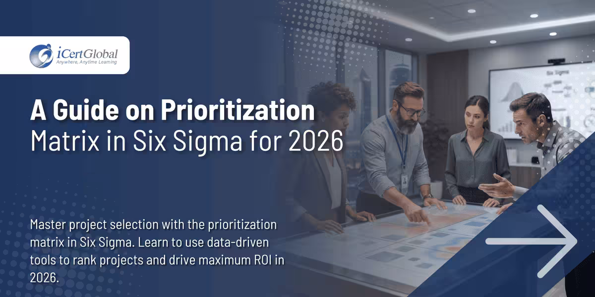 A Guide on Prioritization Matrix in Six Sigma for 2026