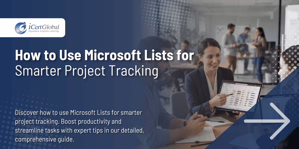 How to Use Microsoft Lists for Smarter Project Tracking