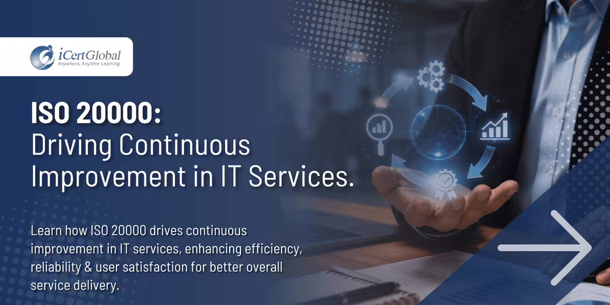 ISO 20000: Driving Continuous Improvement in IT Services.