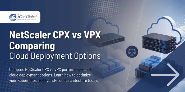 NetScaler CPX vs VPX Comparing Cloud Deployment Options