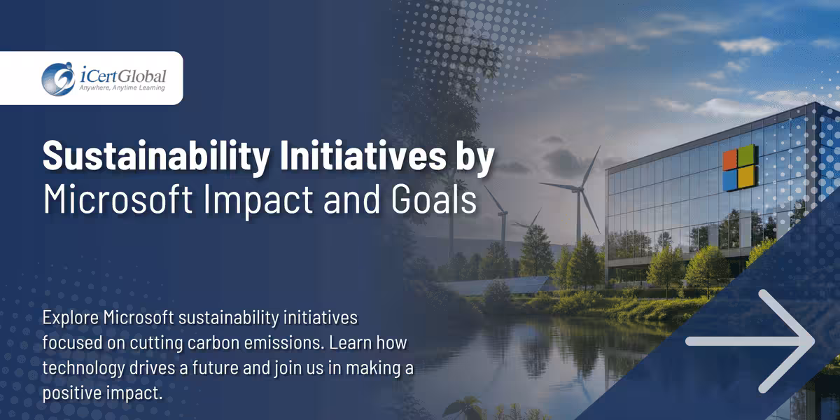 Sustainability Initiatives by Microsoft Impact and Goals