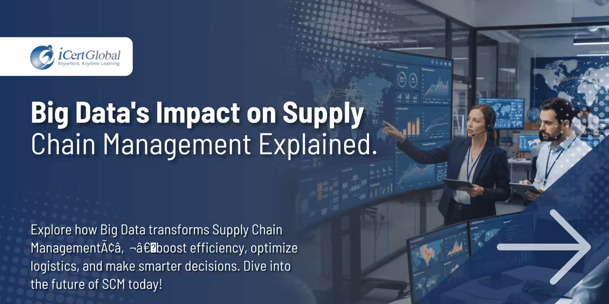 Big Data's Impact on Supply Chain Management Explained.