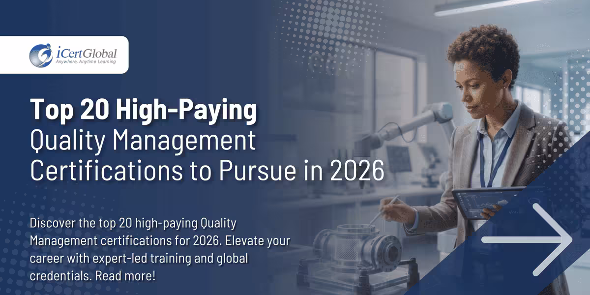 Top 20 High-Paying Quality Management Certifications to Pursue in 2026